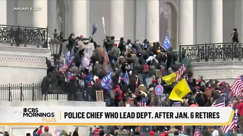 Capitol police chief who led department after Jan. 6 attack reflects on progress as he retires
