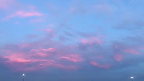 Amazing sunset in the east, it is interesting 😅