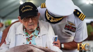 Only 12 Pearl Harbor survivors remain on the 84th anniversary