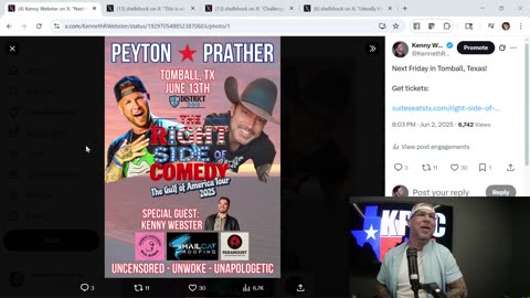 Jesse Peyton live in studio