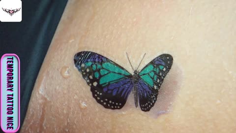 butterfly tattos#temporarytattoo #temporarytattoos #temporarytattosticker