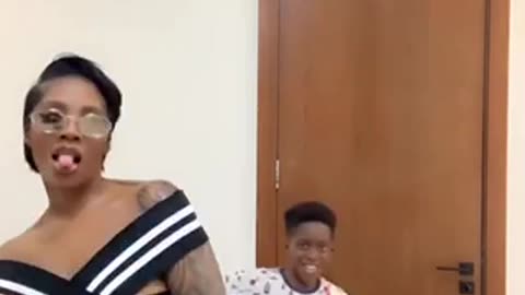 Tiwa Savage dances With Son #viral