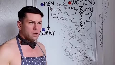 The difference between apologizing for women and men