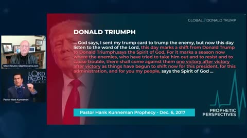“I've taken that same anointing upon Ronald, speaking of Reagan, and I've put it upon my Donald .”