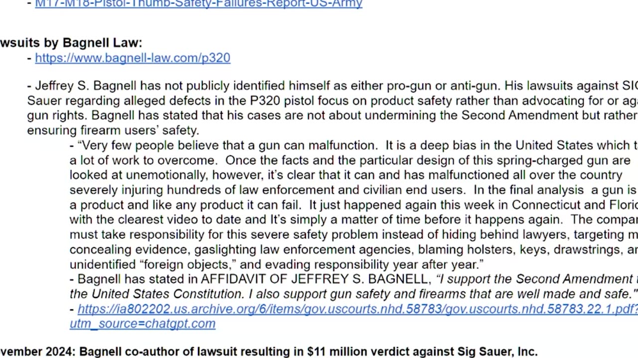 The Reason Behind the P320 Lawsuits #sigsauerp320