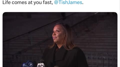 LIFE COMES AT YOU FAST TISH JAMES ~ by House Judiciary GOP 8/8/25