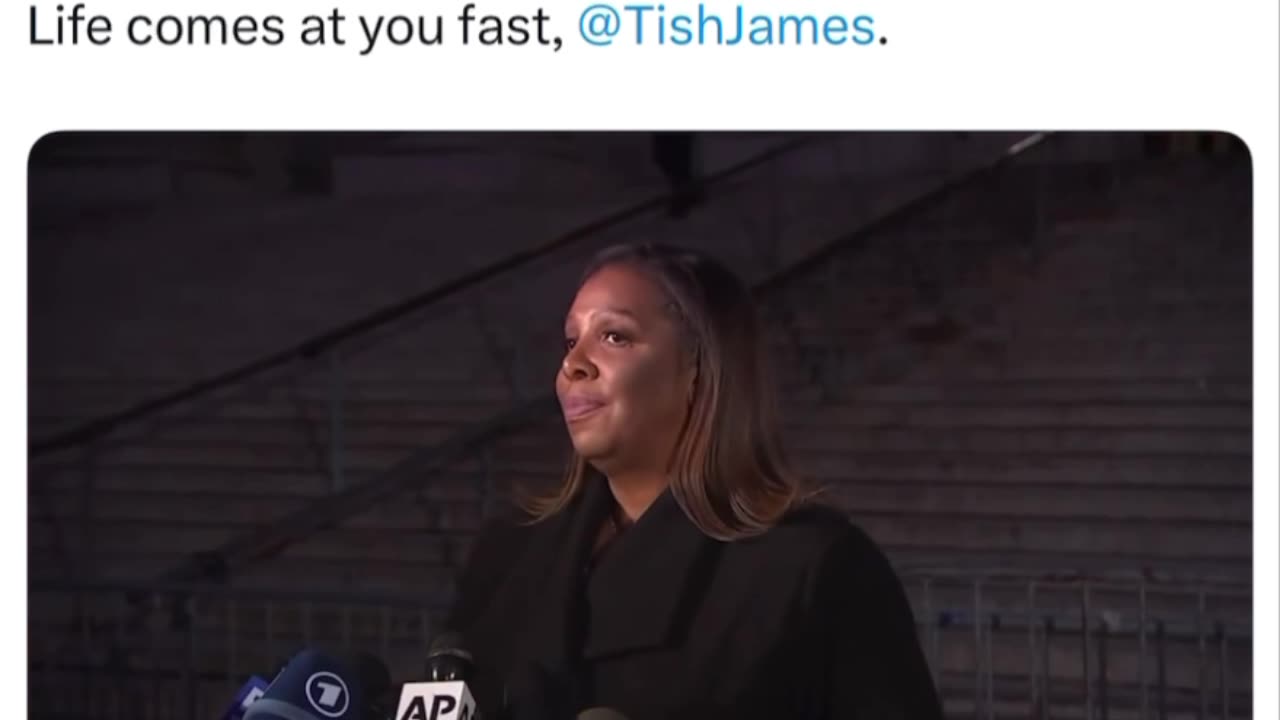 LIFE COMES AT YOU FAST TISH JAMES ~ by House Judiciary GOP 8/8/25