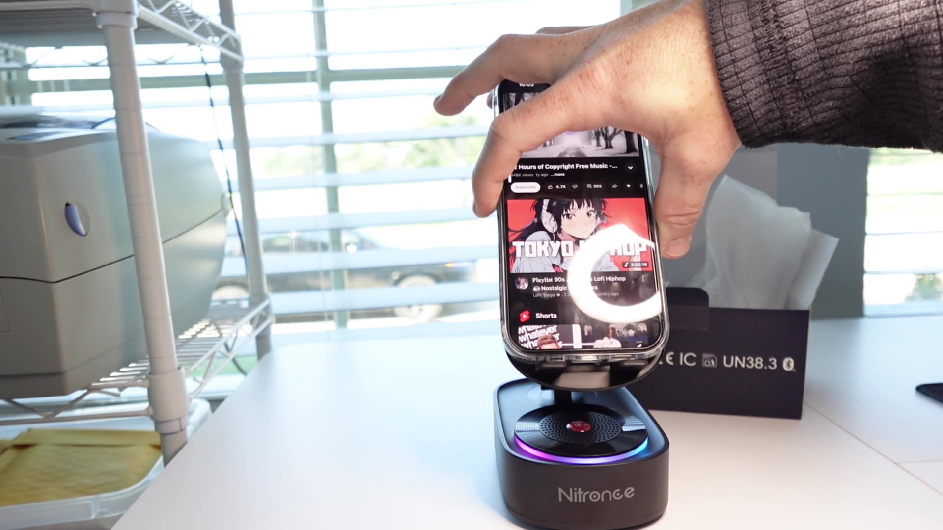 Review NITRONCE Wireless Induction Speaker