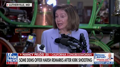 Nancy Pelosi DEFENDS violent rhetoric & REFUSES to take any accountability
