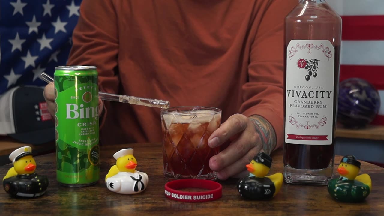 Charles Lawrence - Vivacity Cranberry Rum & Petey's Bing Crisp