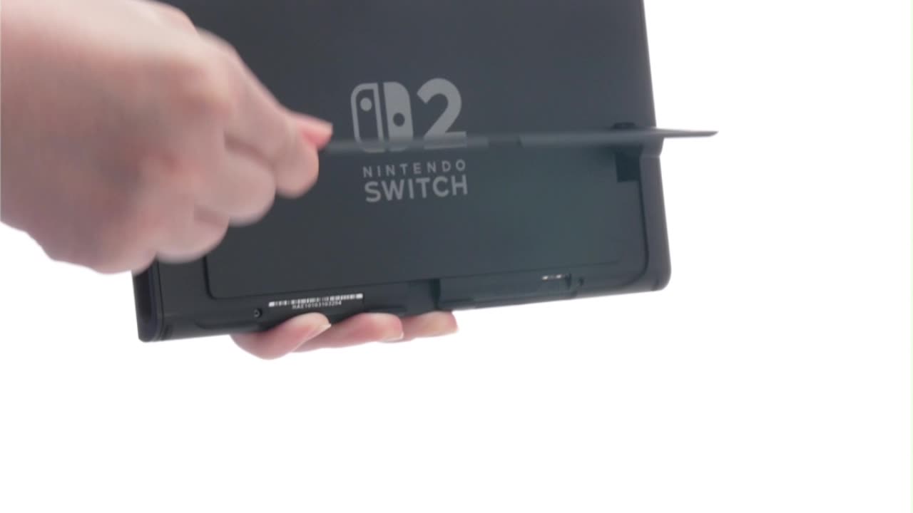 Nintendo Switch 2 ASMR #1 - Adjusting the Stand
