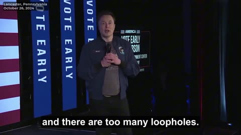 Elon Musk: The Tax Code Is Full of Shady Loopholes—It’s Time for Reform