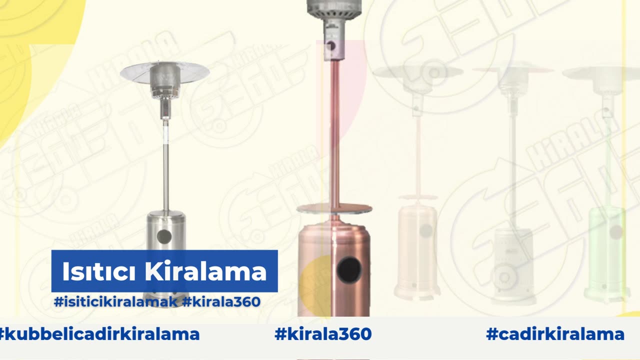 isitici kiralama kirala360
