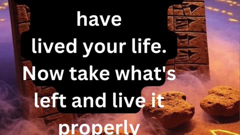 Think Of Yourself As Dead... I motivation