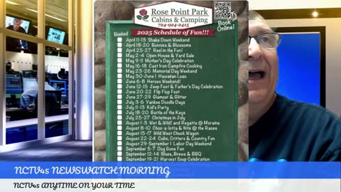 NCTV45 NEWSWATCH MORNING FRI AUGUST 8 2025 WITH ANGELO PERROTTA