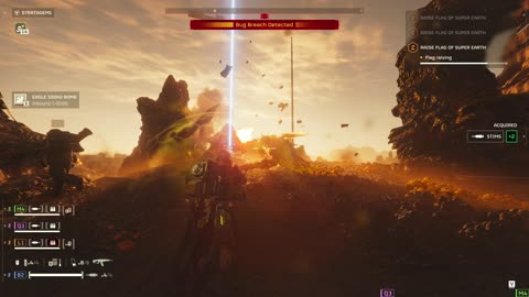 This is HELLMIRE-Superhelldive level 10 Predator strain, Hive Lords, Fire Tornados, and Stalkers