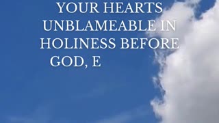 1 Thessalonians 3:13