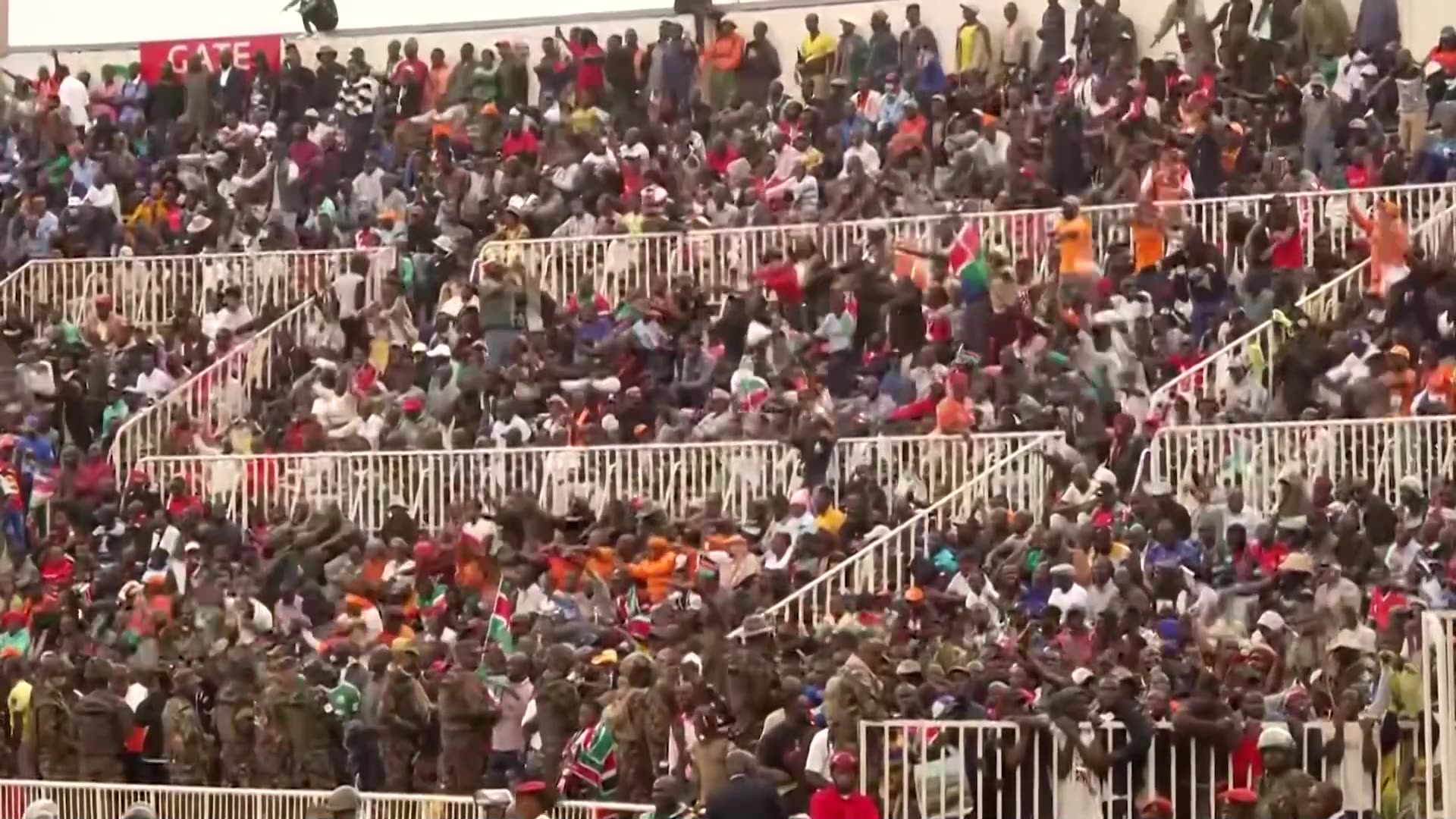 Heavy security at state funeral for Kenyan opposition leader Odinga