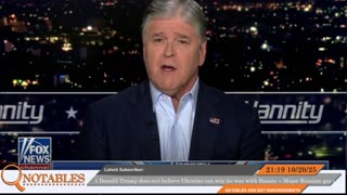Jesse Waters / Sean Hannity Monday 10/20/25