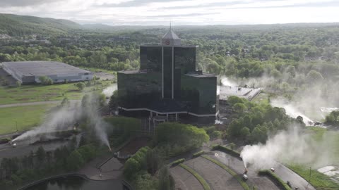 Sheraton Crossroads Hotel Controlled Implosion