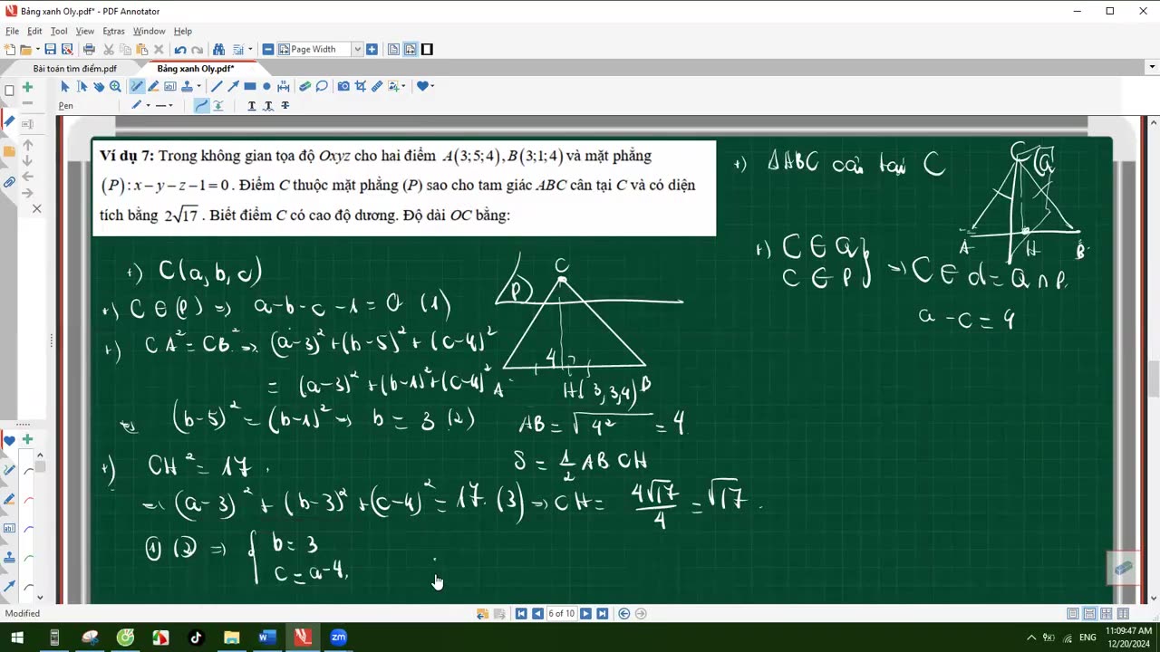 16. Bài toán tìm điểm