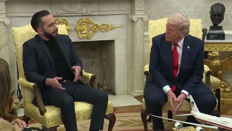 President Trump asks El Salvador President if he allows men to play in women's sports