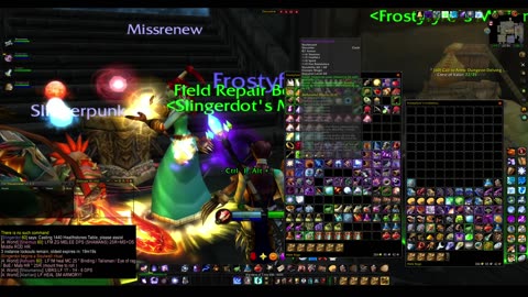 Turtle wow - Scholomance - Mage POV - no commentary - warlock tanking