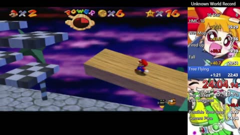 Mario 64 run