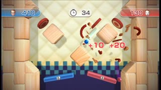 Wii Play: Motion - Two-Player Teeter Targets Versus Mode