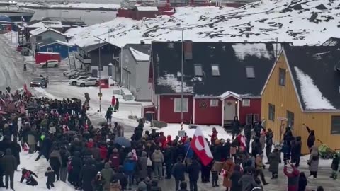 The demonstrators in Nuuk against Trump have reached the American consulate