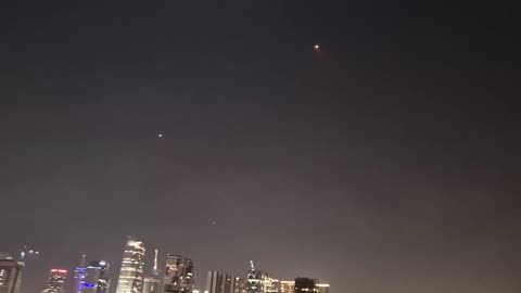 🛡️🕊️ Israel Gaza Palestine War | Interceptions over Tel Aviv | RCF