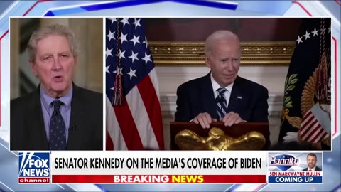 We saw a president who couldn’t finish a sentence without taking a nap: Sen. Kennedy