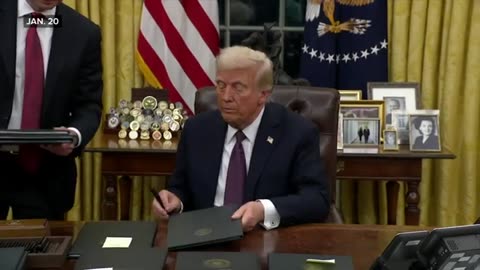 Pres. Trump celebrates SCOTUS decisions with birthright citizenship