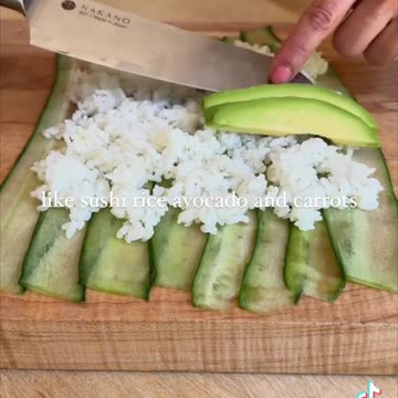 Cucumber Veggie Roll Recipe