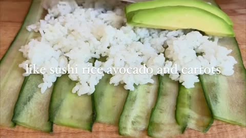 Cucumber Veggie Roll Recipe