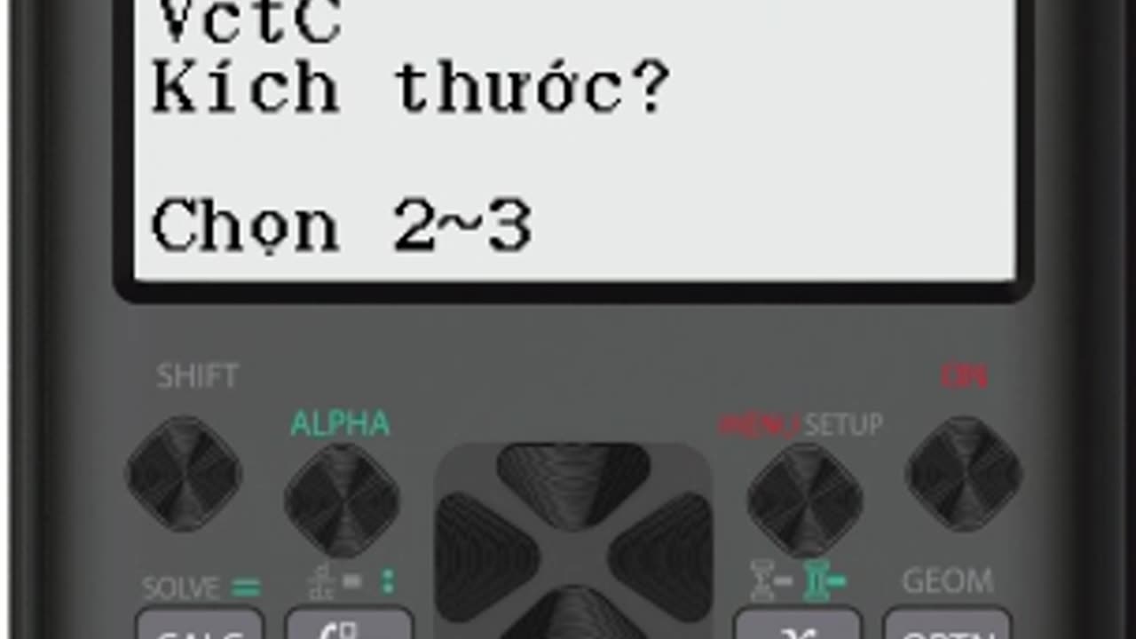 Thủ thuật Flexio: Sử dụng Flexio Thiên Long Fx799VN để tìm góc giữa 2 vector trong Oxy và Oxyz