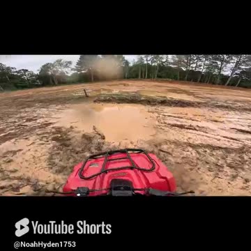 Short - Recon 250 mudding at a construction site