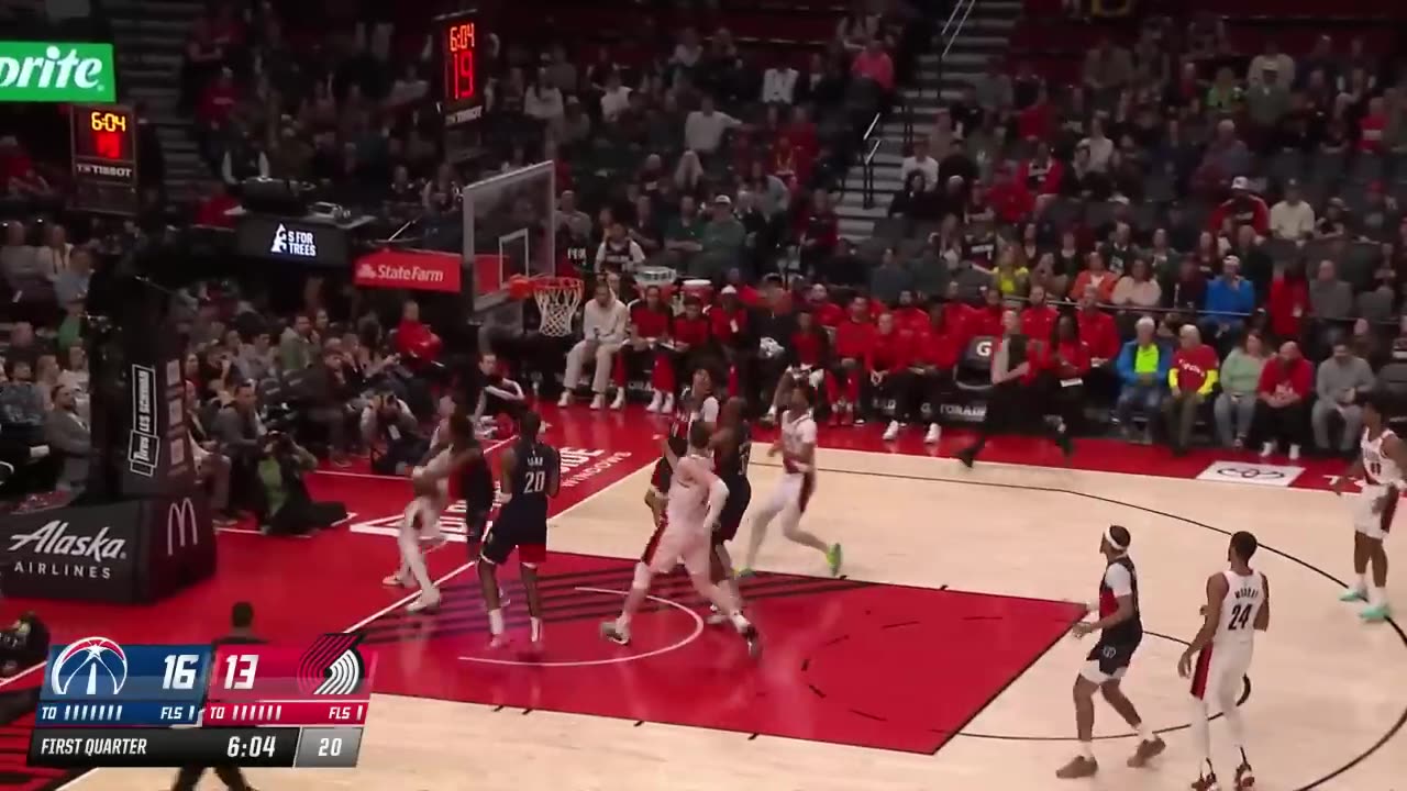 Washington Wizards vs Portland Trail Blazers Full Game Highlights 🏀 NBA Season