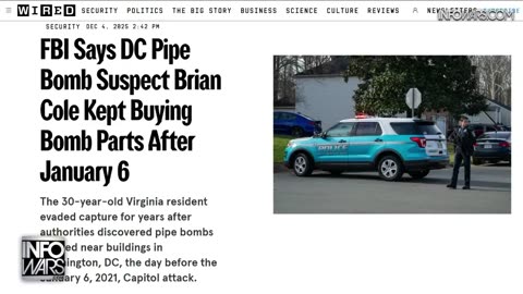 WATCH: DOJ/FBI Press Conference Announcement Of DC Pipe Bomber Arrest