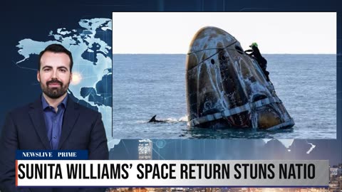SUNITA WILLIAMS’ EPIC RETURN! NASA SPLASHDOWN MAKES HISTORY! 