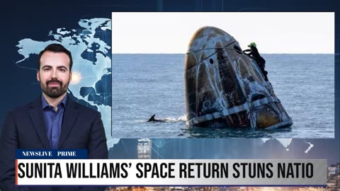 SUNITA WILLIAMS’ EPIC RETURN! NASA SPLASHDOWN MAKES HISTORY!