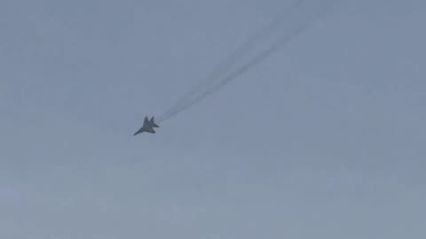 Incredible Footage of Ukrainian Mig-29 Combat Operations