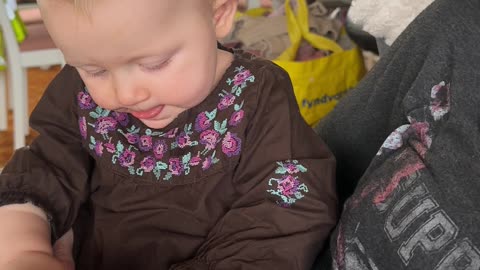 Mommy & Baby Kayla Reading Together | Cozy Storytime Moment