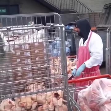This is how chicken meat is processed in Britain. If you import third world you become