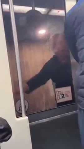 Black Africans in Paris Respect Elderly White People on the Subway