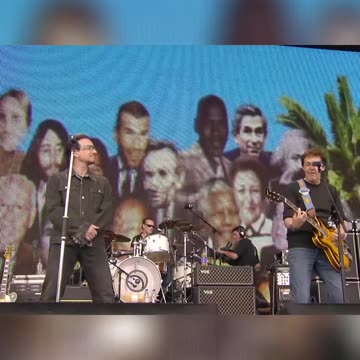 20 Years Ago Today_ Sgt. Pepper's Concert! Bono of U2 and Paul McCartney of The Beatles