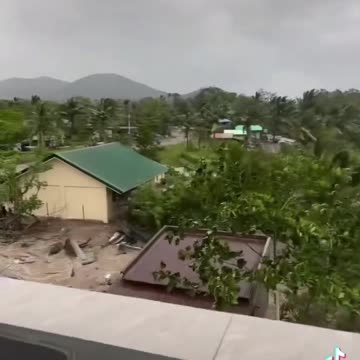 Uwan typhoon in the Philippines