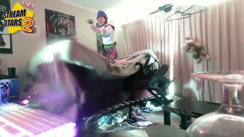 Some random clips from a day on stream stars