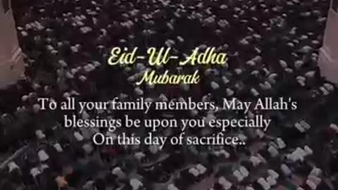 Eid Mubarak