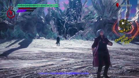Dante vs Vergil Boss fight